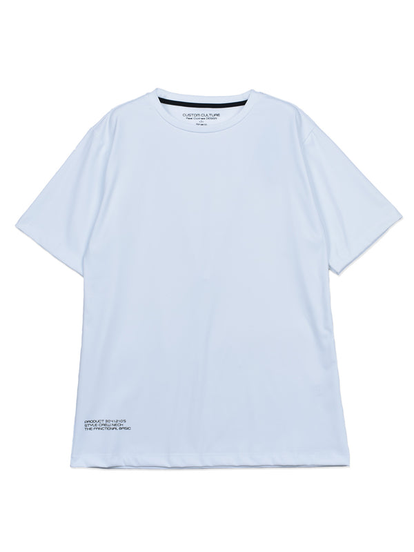 【CUSTOM CULTURE】DOUBLEジャージ クルーネックTシャツ